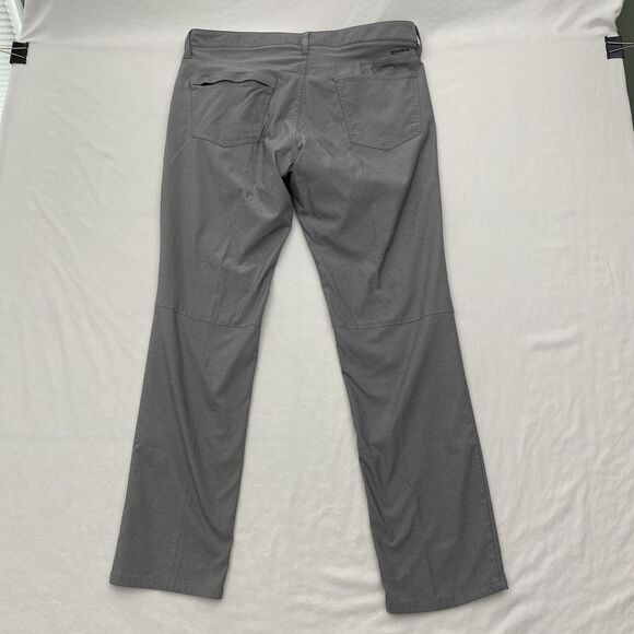 Bonobos Straight Leg Golf Pants Mens 36x32 Gray Tailored Performance Lightweight - Picture 2 of 10